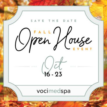 Voci MedSpa Fall Open House Save the Date
